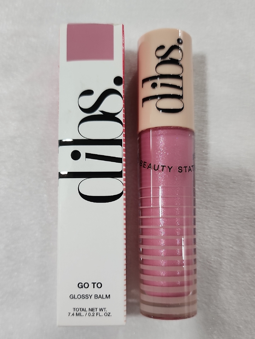 Dibs Go To Glossy Balm 7.4ml/0.2 Fl.oz.  Rock Candy